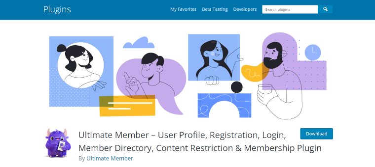 ultimate member user profile plugin