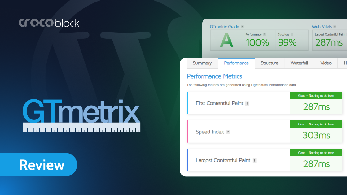 GTmetrix Tool Review, Scripted