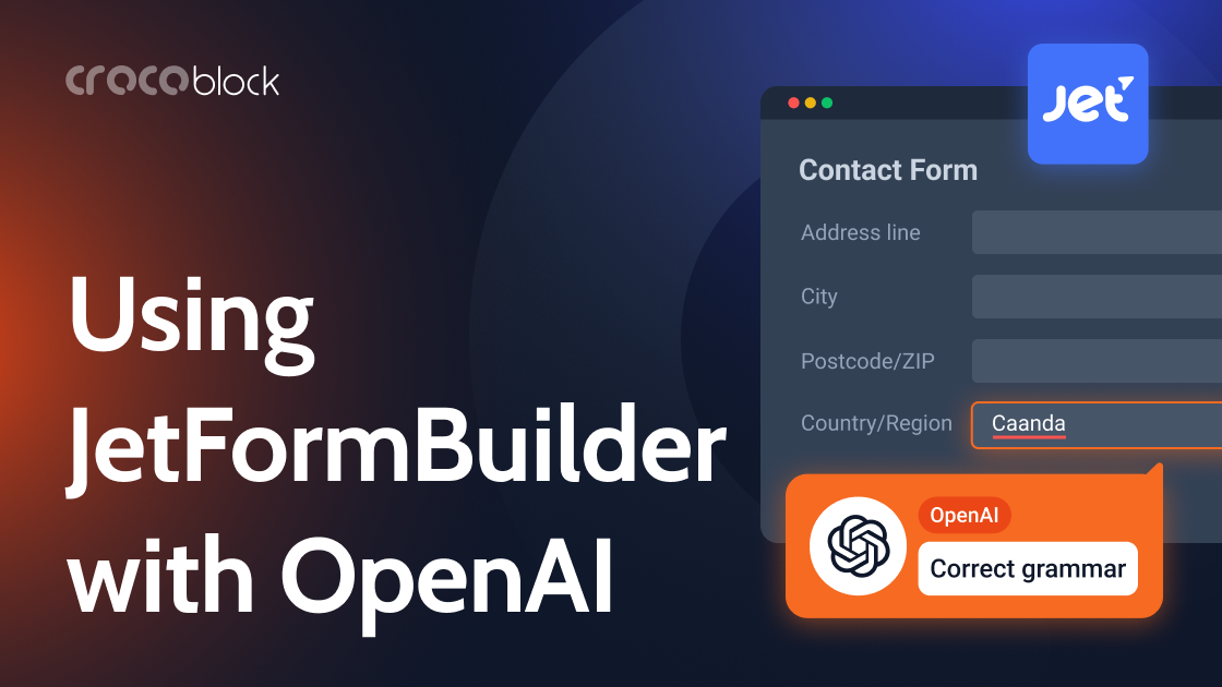 Using JetFormBuilder WordPress Plugin with OpenAI