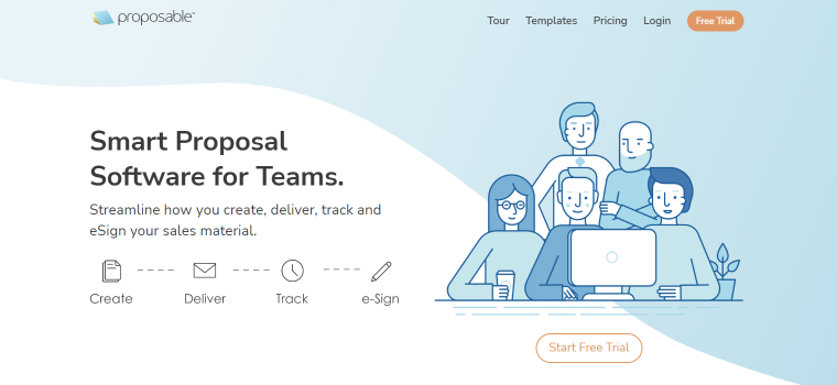 proposable templates homepage