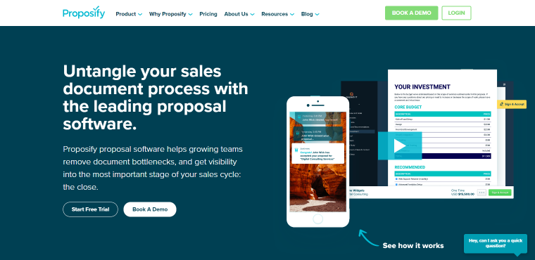 proposify web design templates