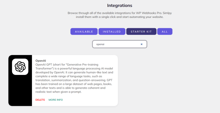 WP Webhooks