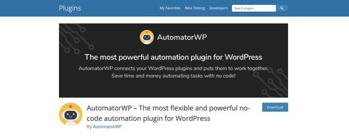 AutomatorWP plugin