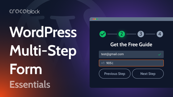 Building Multi-Step Form in WordPress: Examples and Best Practices