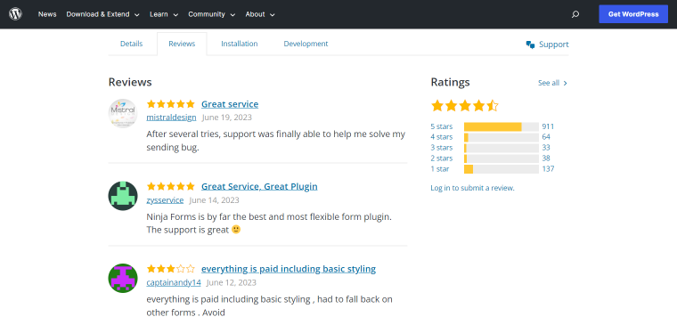 plugin reviews