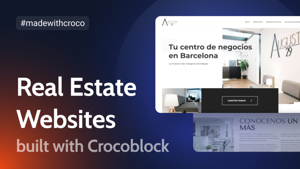 Real Estate Website Crocoblock