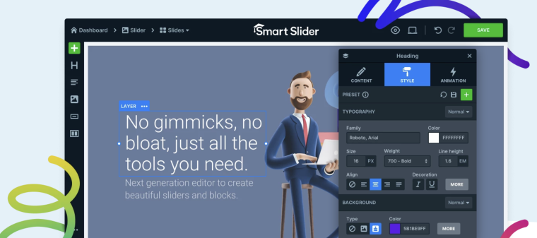 smart slider testimonials plugin homepage