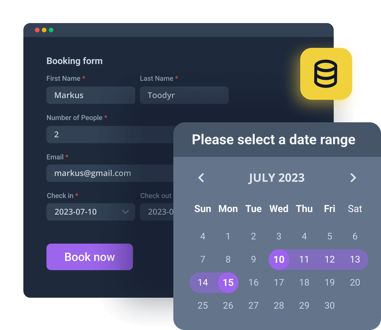 Booking Calendar Widget for Elementor and Gutenberg Crocoblock