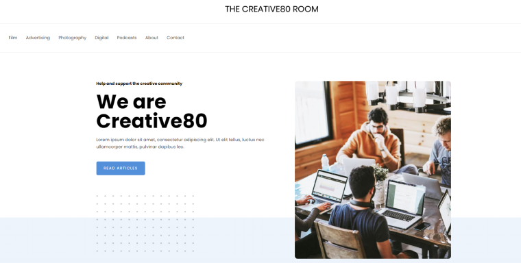 creative blog elementor blog template by astra