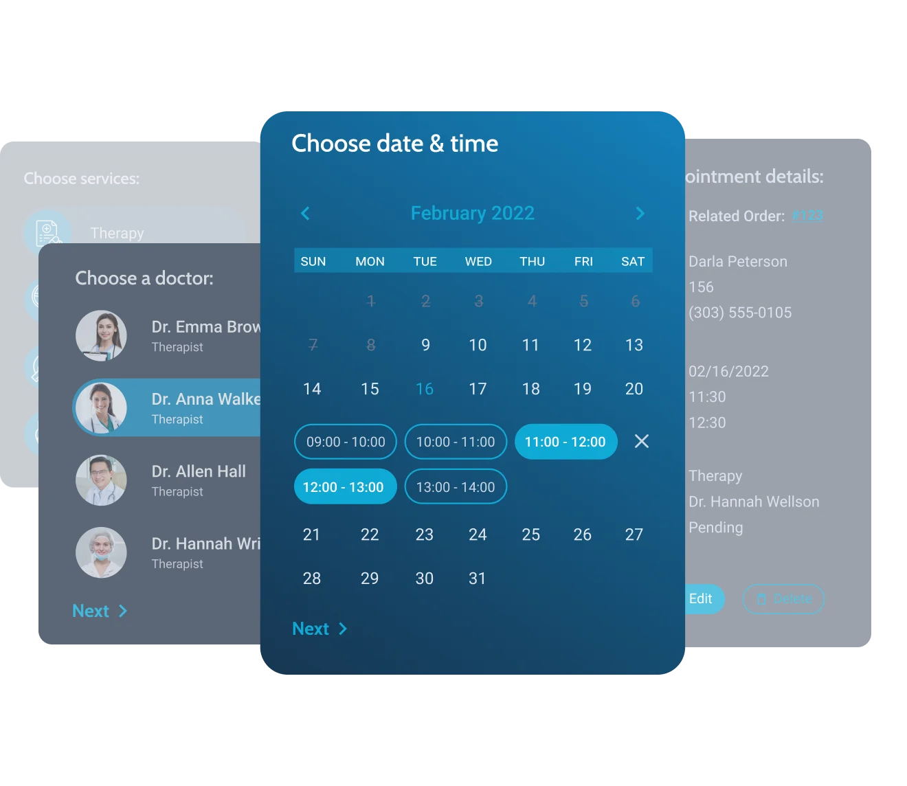 Availability Booking Calendar, Calendar Booking System