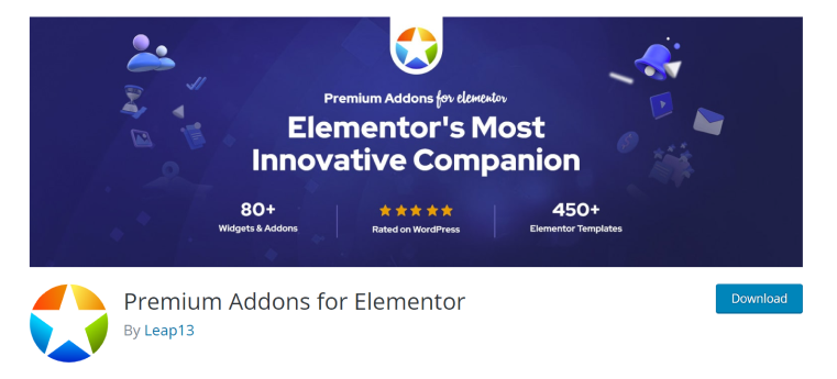 Premium addons Elementor
