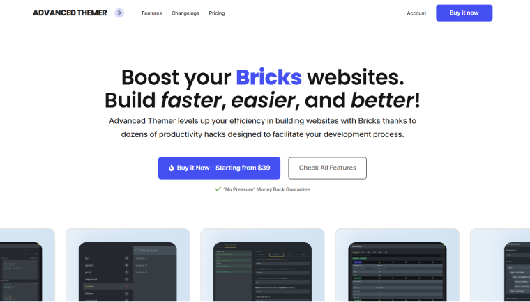 framework bricks wp