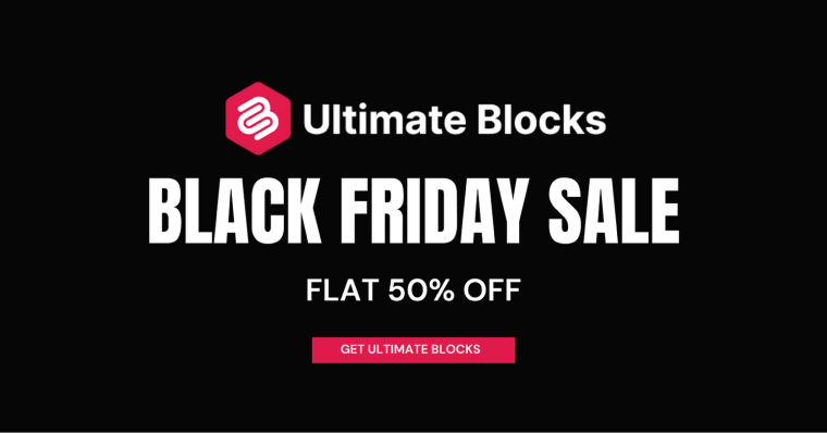 ultimate blocks black friday sale