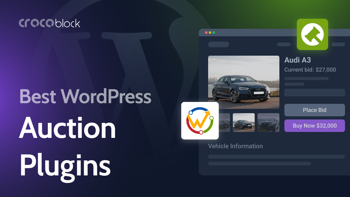 8 Best Auction WordPress Plugins for Selling Lots (2024)
