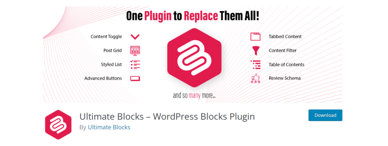 ultimate blocks wordpress tabs plugin