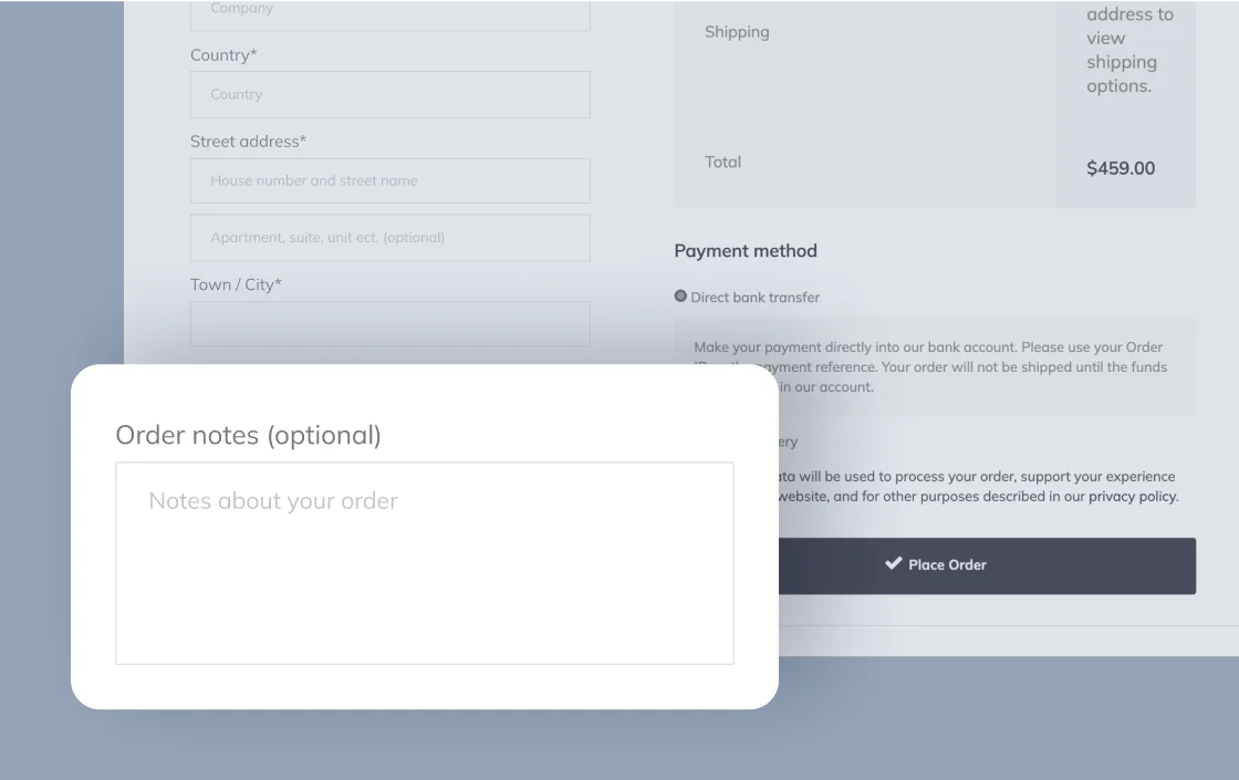 WooCommerce Shop template demo for Elementor