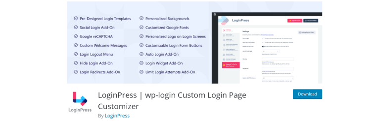 loginpress plugin for wordpress