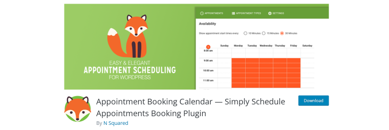 simply schedule appointments wordpress booking plugin