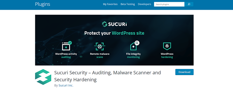 sucuri security wordpress plugin