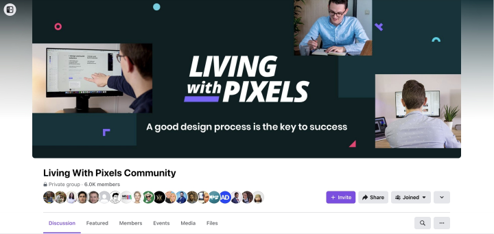 Living with pixels community
