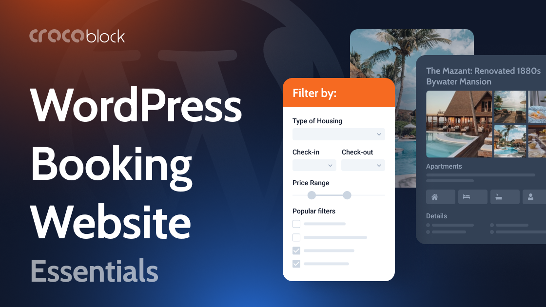 WordPress Booking Website Essentials