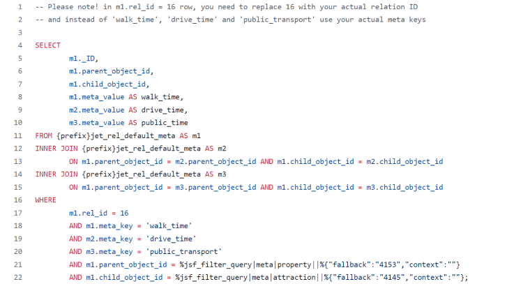 Crocoblock SQL query