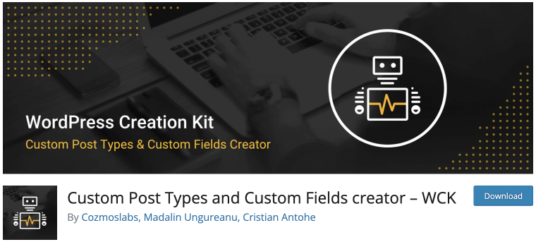 wordpress creation kit plugin