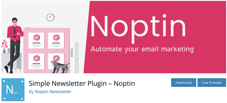 noptin newsletter plugin
