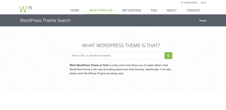 what wp theme is that plugin and themes checker