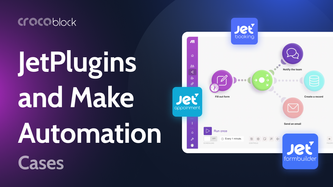 4 JetPlugins WordPress Automation Use Cases with Make