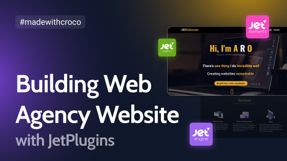 Building a Web Agency Website Using JetPlugins