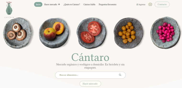 cantaro website made with crocoblock