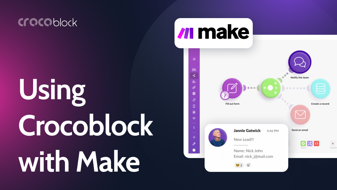 Using Make with Crocoblock Plugins