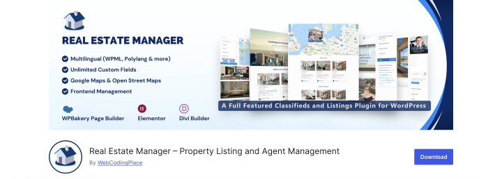 Real Estate Manager plugin on wordpress.org