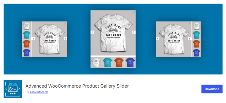 Advanced WooCommerce Product Gallery Slider wordpress.org page