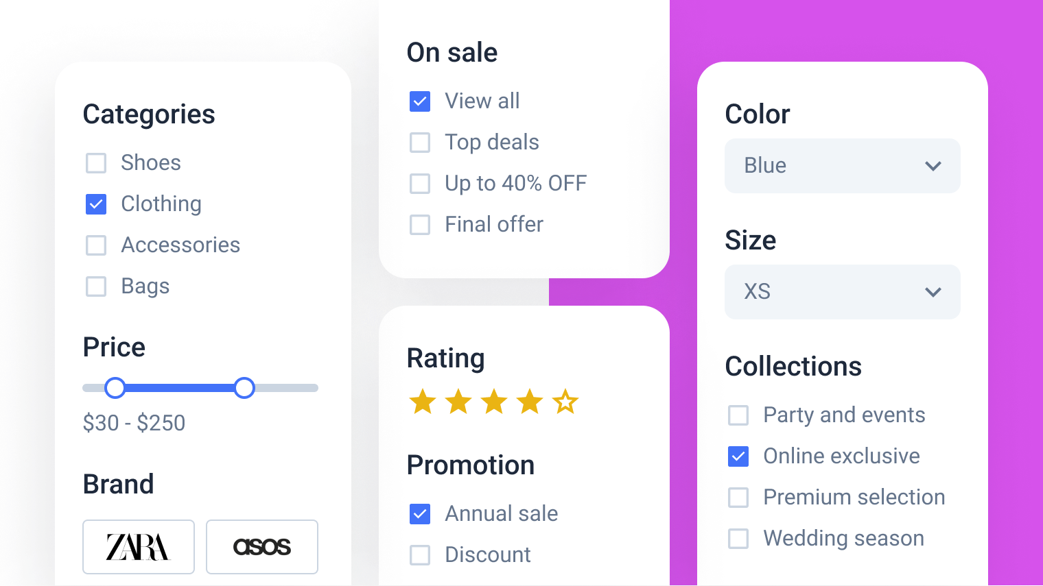 ajax search and filters for woocommerce products
