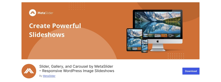 MetaSlider plugin on wordpress.org