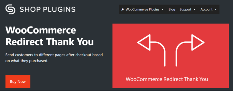 WooCommerce redirect thank you plugin homepage