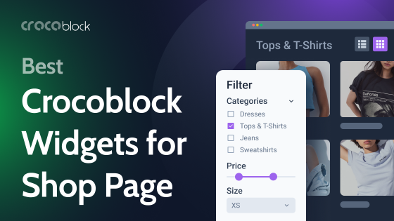 Best Crocoblock Widgets for Shop Page Customization