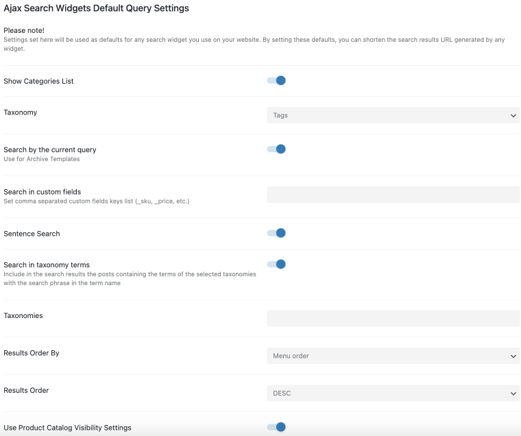 jetsearch advanced search filters