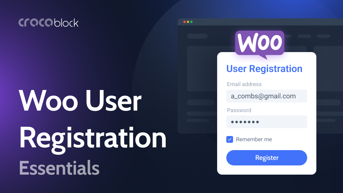 WooCommerce User Registration Perks