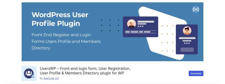 UserWp plugin on wordpress.org