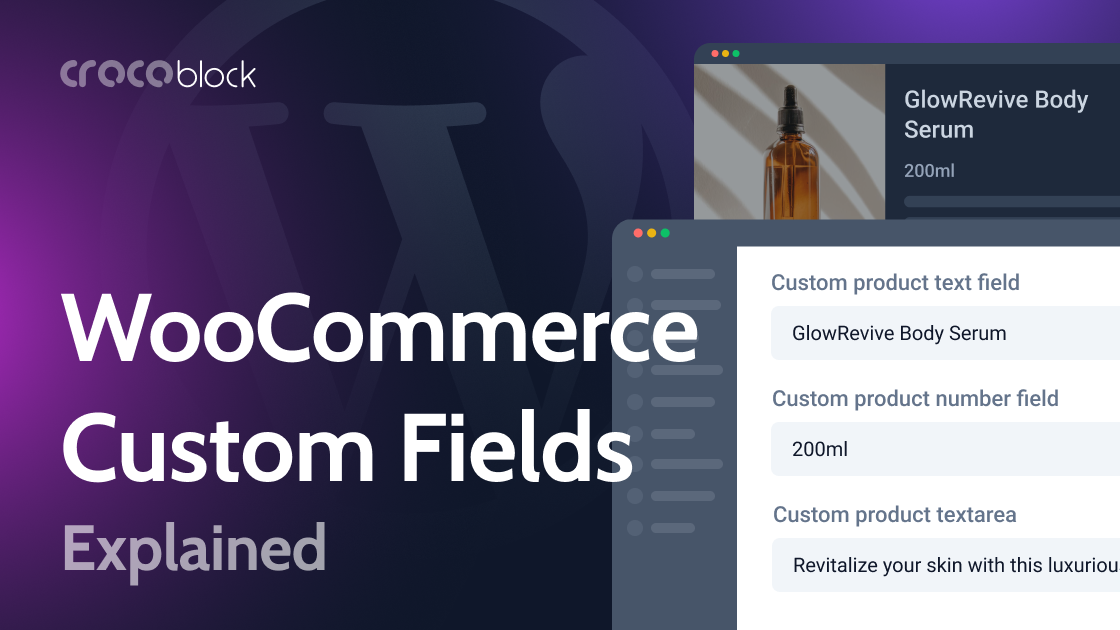 WooCommerce Product Page Custom Fields Explained