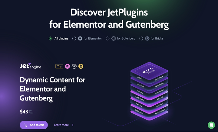 jetplugins homepage