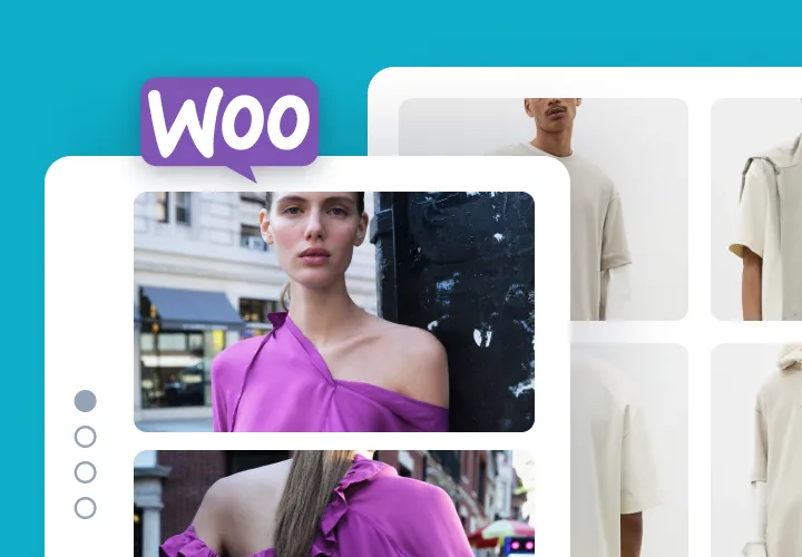 single product gallery for a woocommerce site