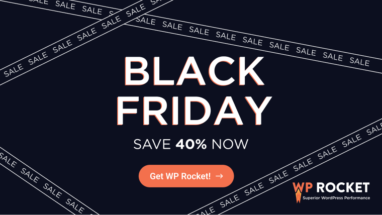 wp rocket black friday deal