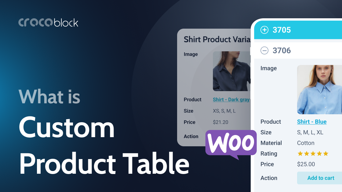 What Are WooCommerce Custom Product Tables and Why Use Them?