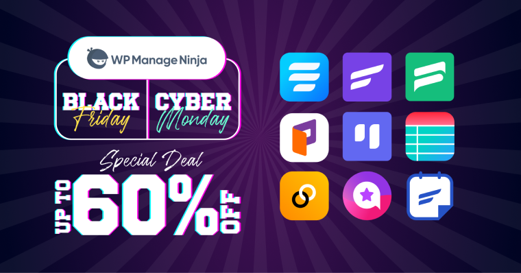 wpmanageninja black friday deal