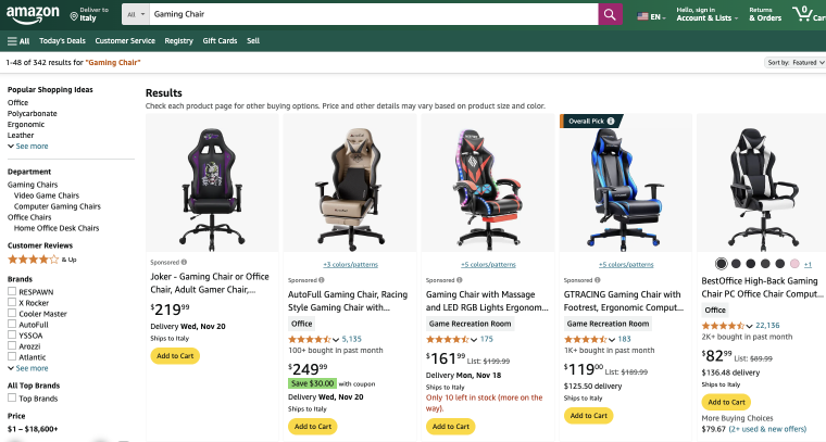 amazon design example