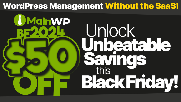 mainwp black friday discount